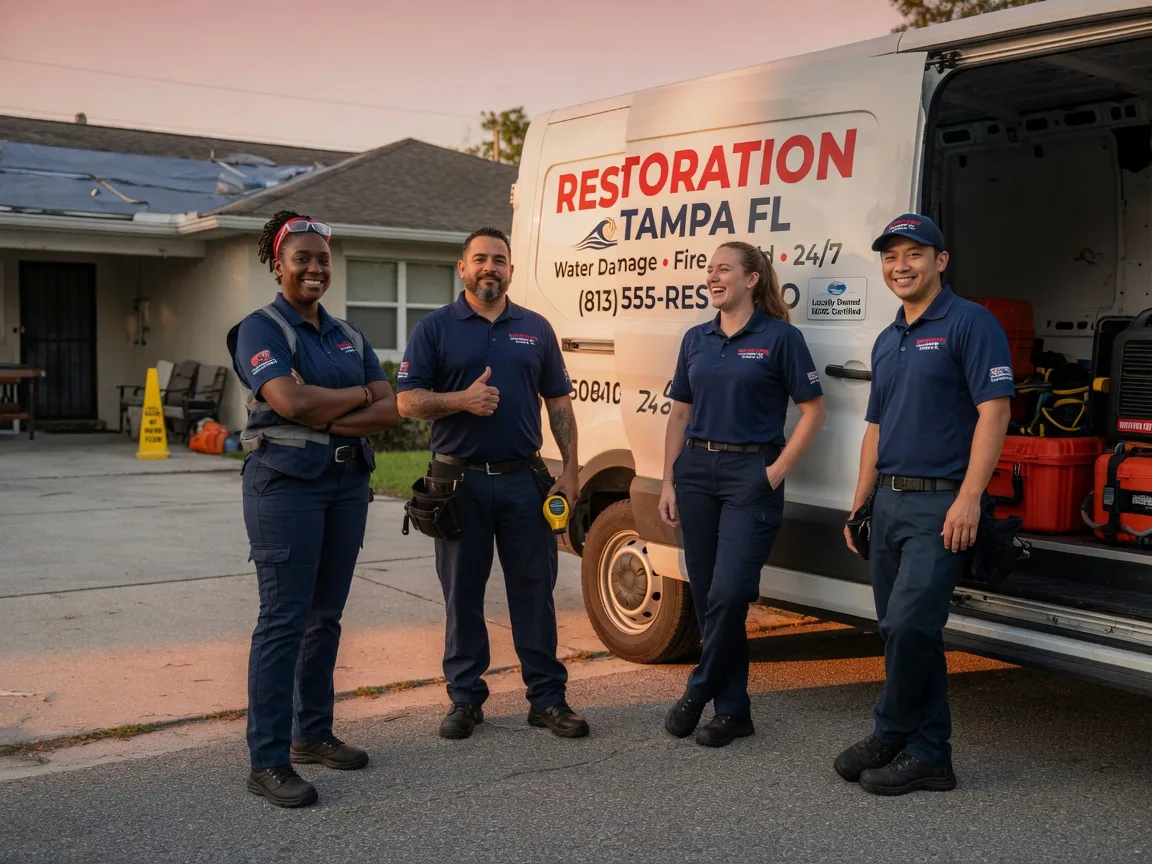 Water Damage Restoration company in Burlington, PA